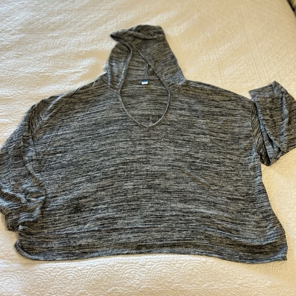 Old Navy Gray Blend Lightweight Pullover with Hood. Size XXL. Comfy. Lounging. - Picture 1 of 5